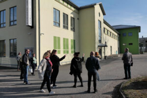 Enercracy projekti konsortsium arutab Sindi kultuurimaja renoveerimistöid (Foto: Kirils Gončarovs)